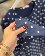 بلوز و شلوار سایز بزرگ نخ پنبه سکسن کد40842