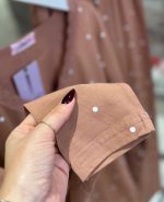 بلوز و شلوار سایز بزرگ نخ پنبه سکسن کد 40859