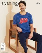 تیشرت و شلوار مردانه برند سیاه اینجه کد 09829