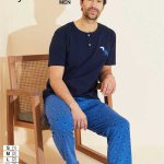 تیشرت و شلوار مردانه برند سیاه اینجه کد 09833