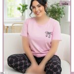 تیشرت شلوارک بیگ سایز sexen کد 12800