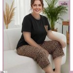 تیشرت شلوارک بیگ سایز sexen کد 12809