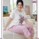 تیشرت شلوارک بیگ سایز sexen کد 12813