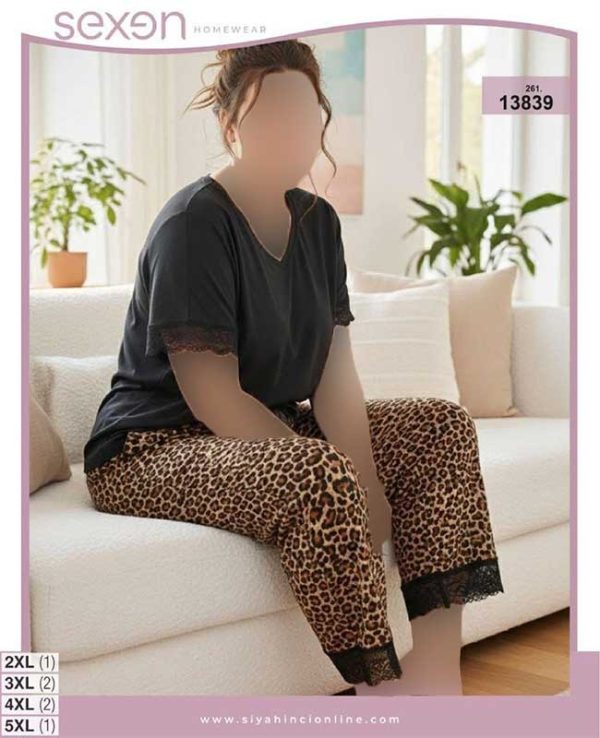 تیشرت شلوار بیگ سایز sexen کد 13839