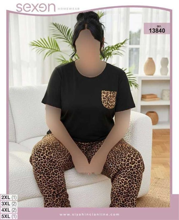 تیشرت شلوار بیگ سایز sexen کد 13840