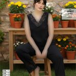 تاپ و شلوار بیگ سایز siyah inci کد 20901
