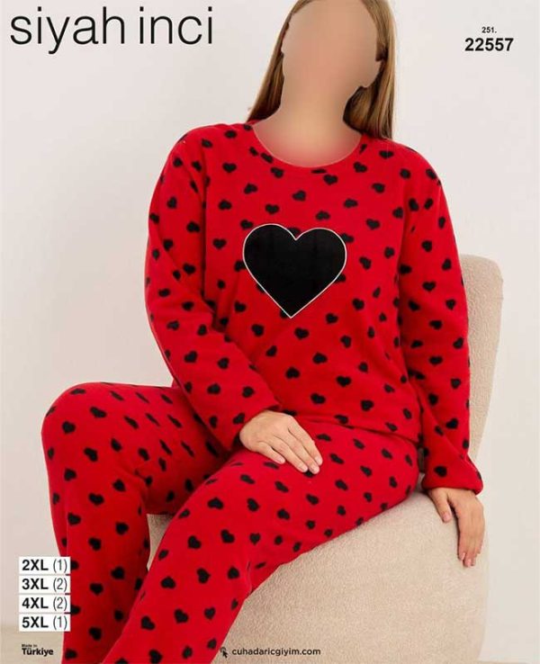 بلوز شلوار بیگ سایز زنانه میسنزا کد 22557