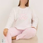 بلوز شلوار بیگ سایز زنانه میسنزا کد 22570