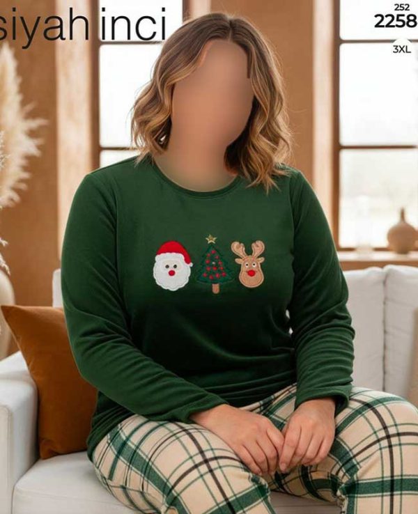 بلوز شلوار بیگ سایز زنانه میسنزا کد 22584