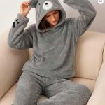 بلوز وشلوار راحتی سیاه اینجه کد 21052