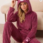بلوز وشلوار راحتی سیاه اینجه کد 21053