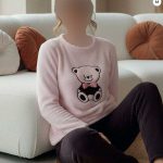 بلوز و شلوار راحتی سیاه اینجه کد 21056
