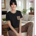 تیشرت و شلوار سایز نرمال sexen کد 13294
