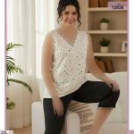 تاپ شلوارک بیگ سایز sexen کد 12836