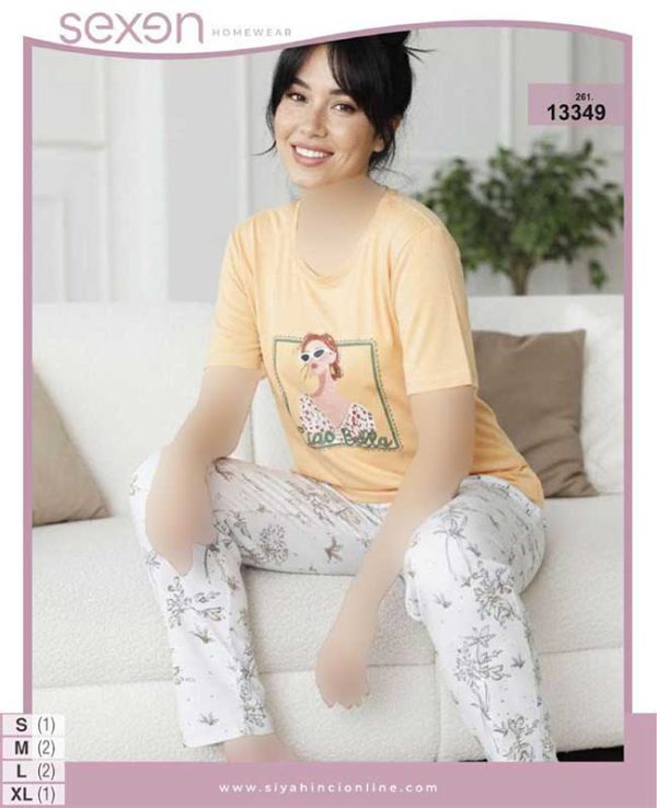 تیشرت شلوار بیگ سایز sexen کد 13849