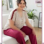 تیشرت شلوار بیگ سایز sexen کد 13835