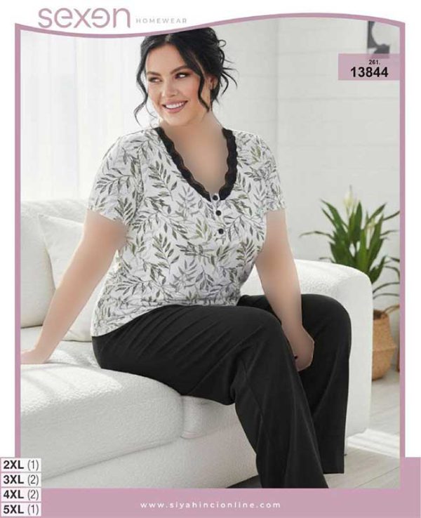 تیشرت شلوار بیگ سایز sexen کد 13844