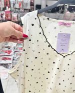 تاپ شلوارک بیگ سایز sexen کد 12836