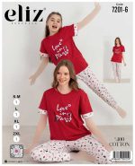 تیشرت و شلوار سایز نرمال eliz کد 6-7201