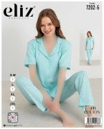 تیشرت و شلوار جلو دکمه ای eliz کد 5-7202
