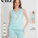 تاپ و شورتک سایز نرمال زنانه eliz کد 5-7203