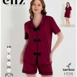 تیشرت شورتک سایز نرمال زنانه eliz کد 4-7234