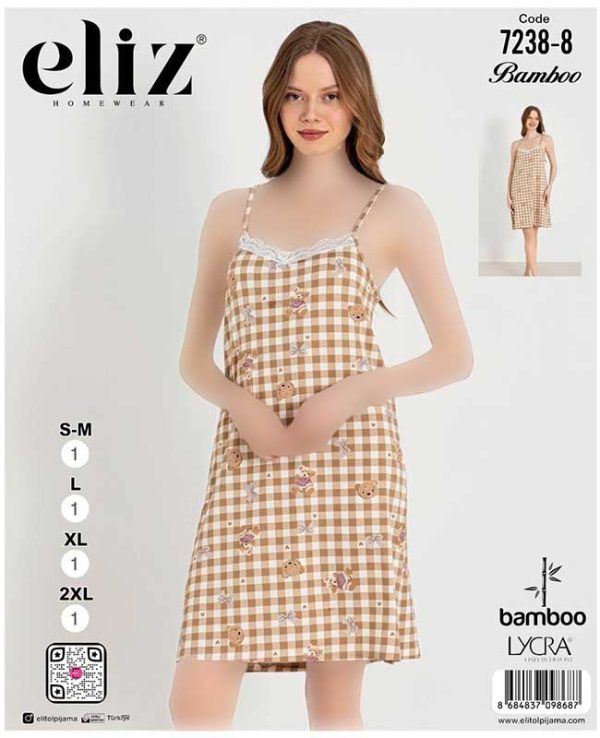 تونیک بندی زنانه سایز نرمال eliz کد 8-7238