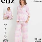 تیشرت شلوار سایز نرمال زنانه eliz کد 17-7245