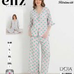 تیشرت شلوار سایز نرمال زنانه eliz کد 21-7245