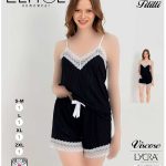 تاپ شورتک سایز نرمال زنانه Elitol کد 4-7252