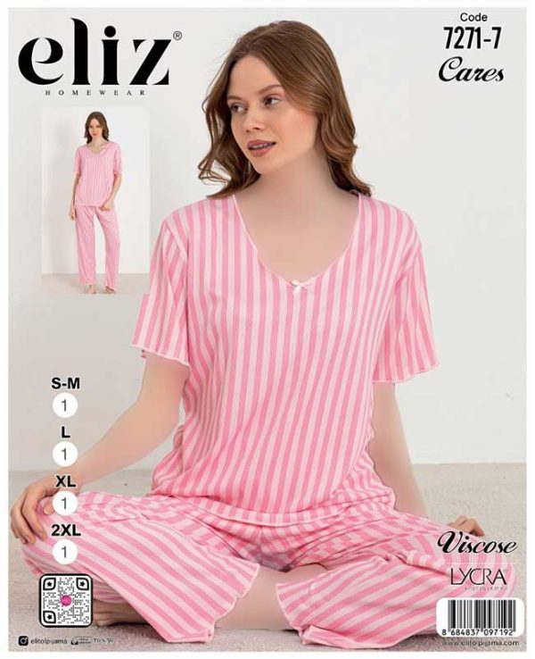 تاپ شورتک سایز نرمال زنانه eliz کد 7-7271
