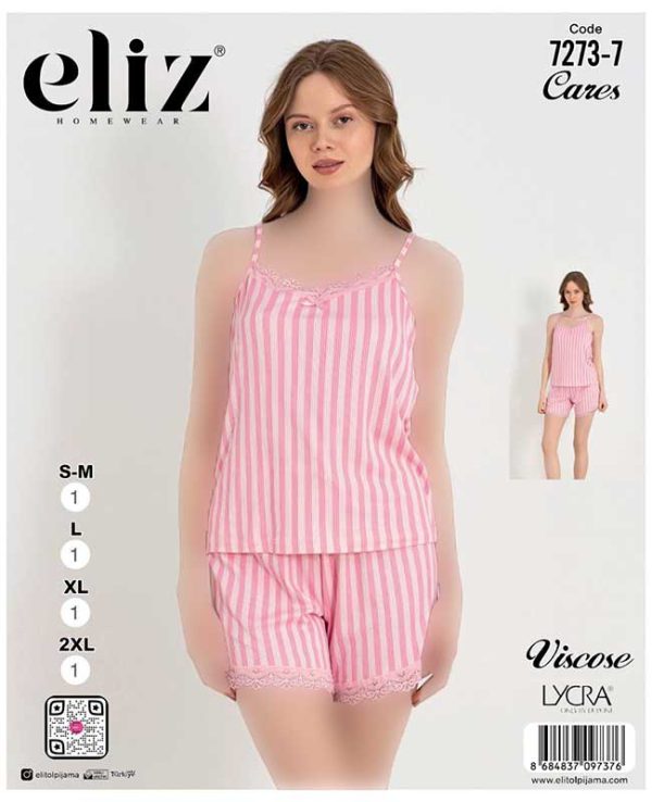 تاپ شورتک سایز نرمال زنانه eliz کد 7-7273