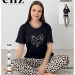تیشرت شلوار سایز نرمال زنانه eliz کد1-7287