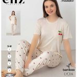 تیشرت شلوار سایز نرمال زنانه eliz کد6-7287
