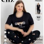 تیشرت و شلوار بیگ سایز زنانه Eliz کد B-5-7288