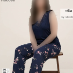 تاپ شلوار بیگ سایز siyah inci کد 20998