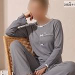 بلوز و شلوار سایز نرمال siyah inci کد 11-23522