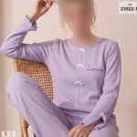 بلوز و شلوار سایز نرمال siyah inci کد 7-23522