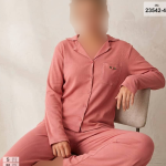 بلوز و شلوار جلو دکمه ای siyah inci کد 4-23542