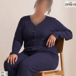 بلوز و شلوار بیگ سایز siyah inci کد 12-23702