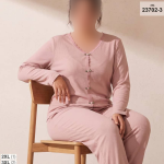 بلوز و شلوار بیگ سایز siyah inci کد 3-23702