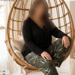 بلوز و شلوار بیگ سایز siyah inci کد 24806