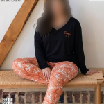 بلوز و شلوار بیگ سایز siyah inci کد 24832