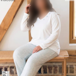 بلوز و شلوار بیگ سایز siyah inci کد 24833