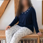بلوز و شلوار بیگ سایز siyah inci کد 24842