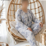 بلوز و شلوار بیگ سایز siyah inci کد 24851