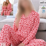 ست پیژامه سایز نرمال siyah inci کد a-26807