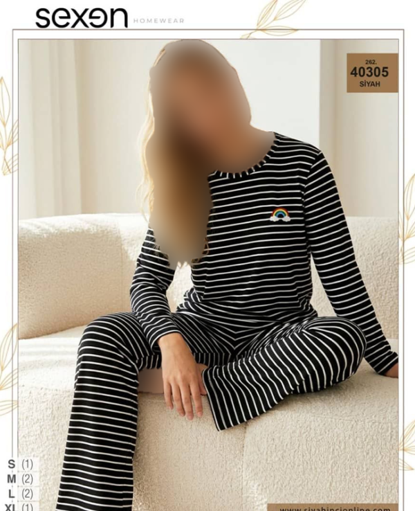 بلوز و شلوار سایز نرمال زنانه sexen کد 40305