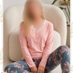بلوز و شلوار سایز نرمال زنانه sexen کد 40321