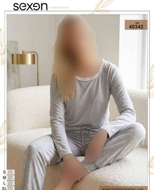 بلوز و شلوار سایز نرمال زنانه sexen کد 40342